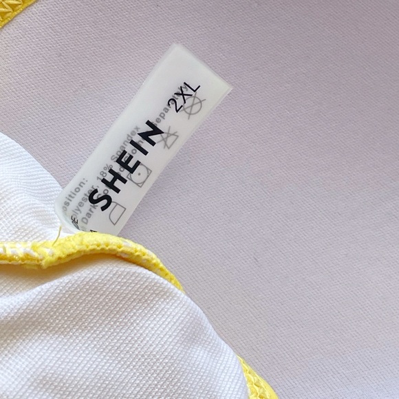 SHEIN Yellow Bikini Top - Picture 3 of 3
